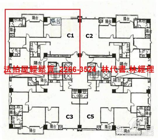 板橋拍賣大樓-13